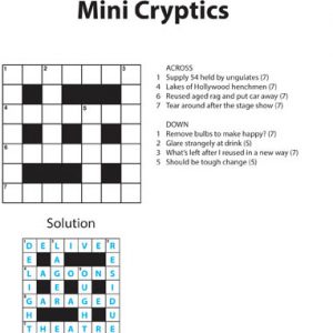 Mini Cryptic Crossword | 7×7