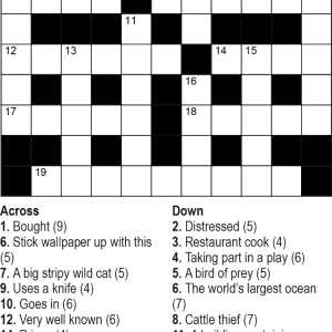 Junior Crossword | 11×11