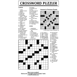 Crossword Puzzler Daily