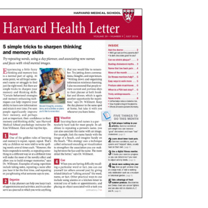 Harvard Health Letter