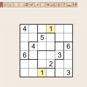 Conceptis Irregular Sudoku