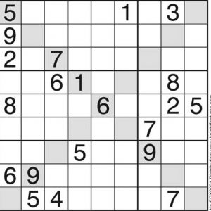 SUDOKU X