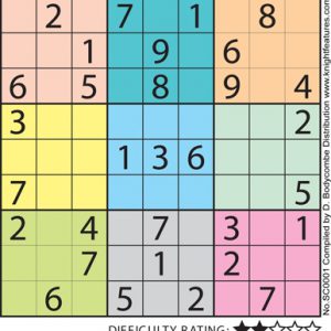 SUDOKU COLOUR