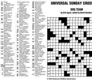 Universal Sunday Crossword