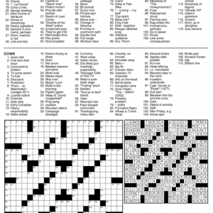 Theme Crossword