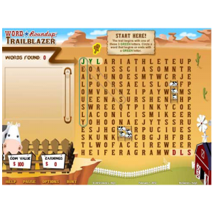 Word Roundup Trailblazer